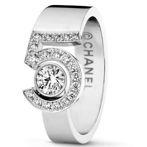 chanel sterling ring|chanel diamond ring price.